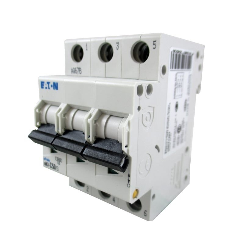 DISYUNTOR DIN 3X 50 A 06 KA EATON DISYUNTOR DIN 3X 50 A 06 KA EATON