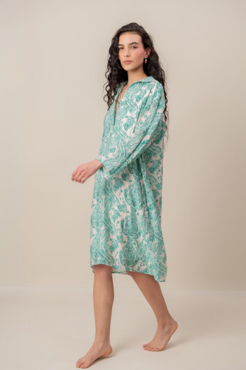 Vestido largo Aqua