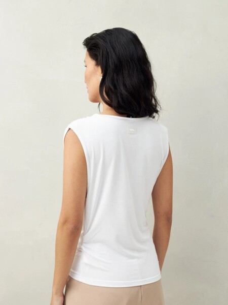 BLUZA D.CASSIN YUCA BLANCO