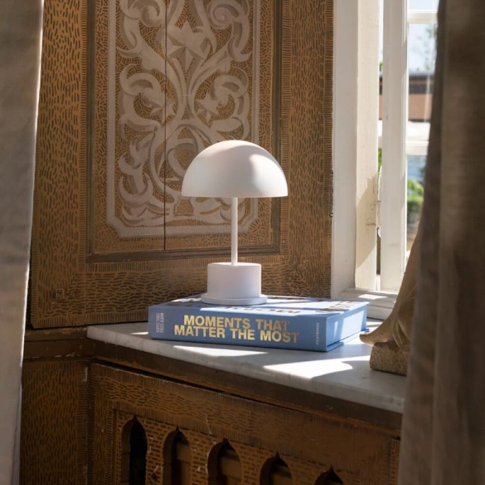 PRINTWORKS LAMPARA PORTABLE RIVIERA BLANCO PRINTWORKS LAMPARA PORTABLE RIVIERA BLANCO