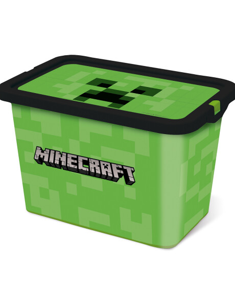 Caja organizadora infantil con tapa Plasútil 7 litros Minecraft