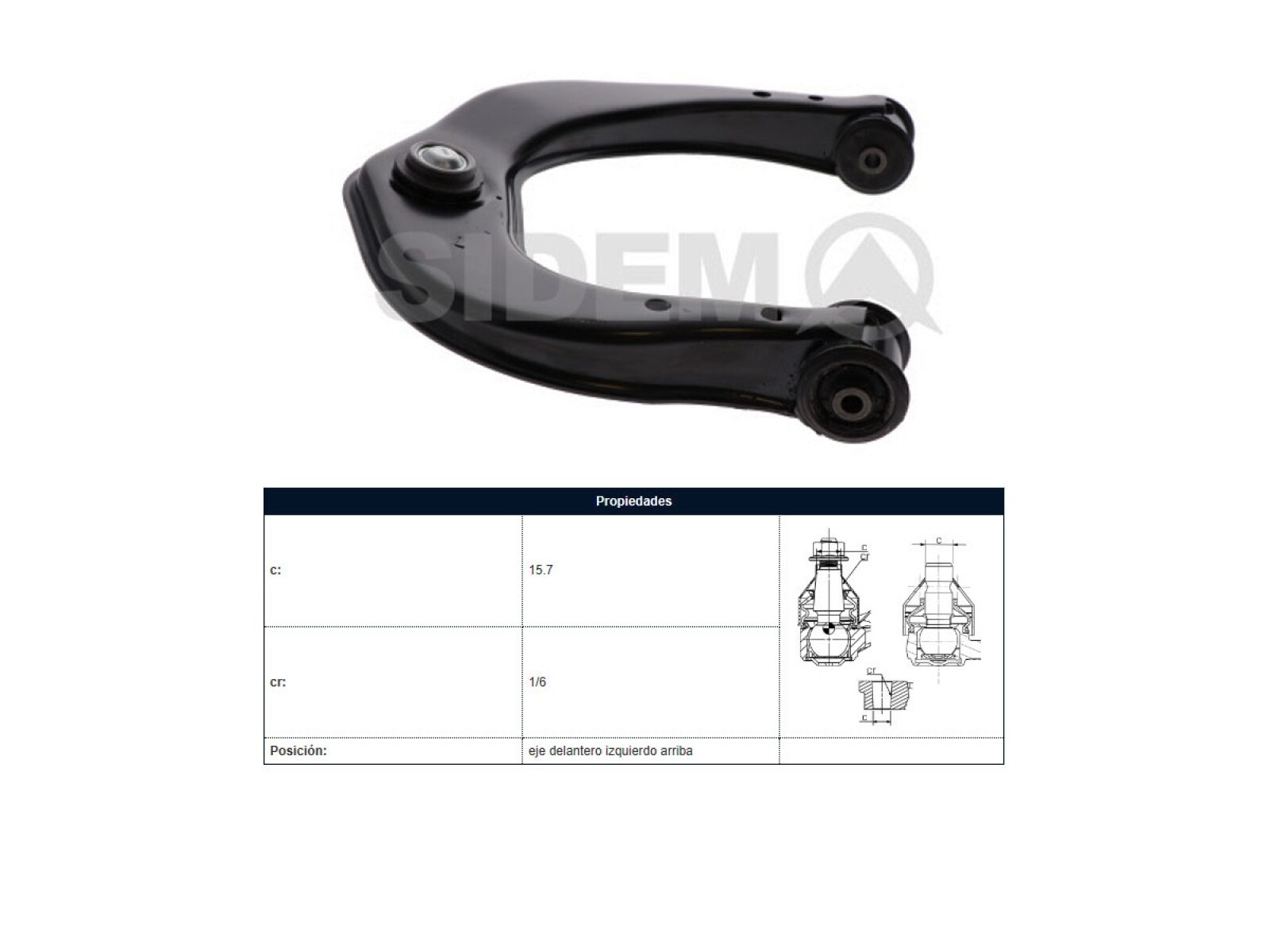 Parilla De Suspension Delantera Volks Amarok 4X2 - 4X4 11-25 Izq 