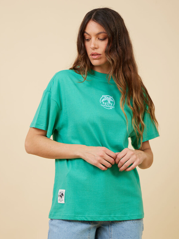 T-SHIRT NIJAR RUSTY Aqua