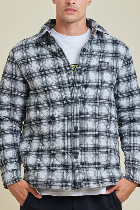 SOBRECAMISA FERGAL RUSTY Blanco/negro