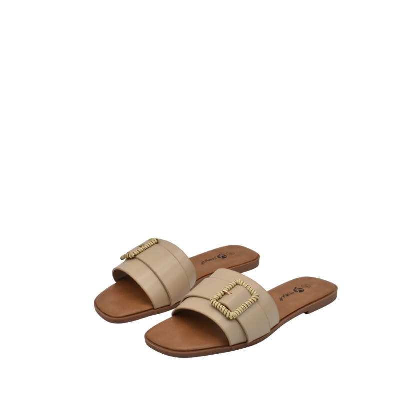 Sandalia de Dama Mayra BEIGE
