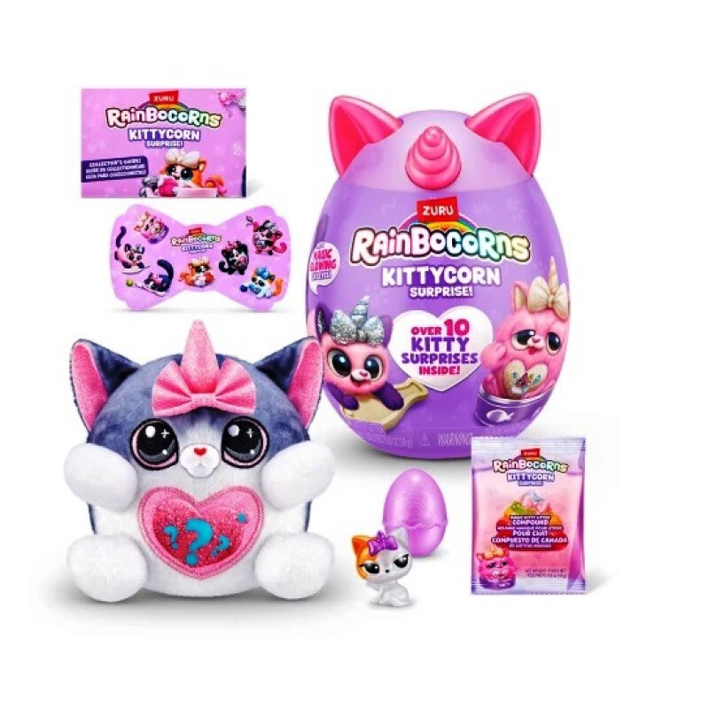 Peluche Rainbocorns Kittycorn Surprise 10 Sorpresas Peluche Rainbocorns Kittycorn Surprise 10 Sorpresas