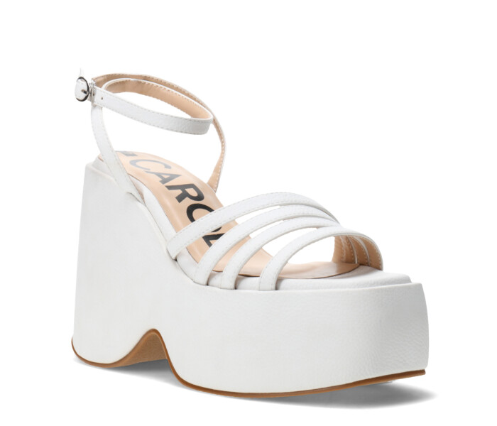 Sandalia de Mujer Miss Carol SEOUL con plataforma Blanco