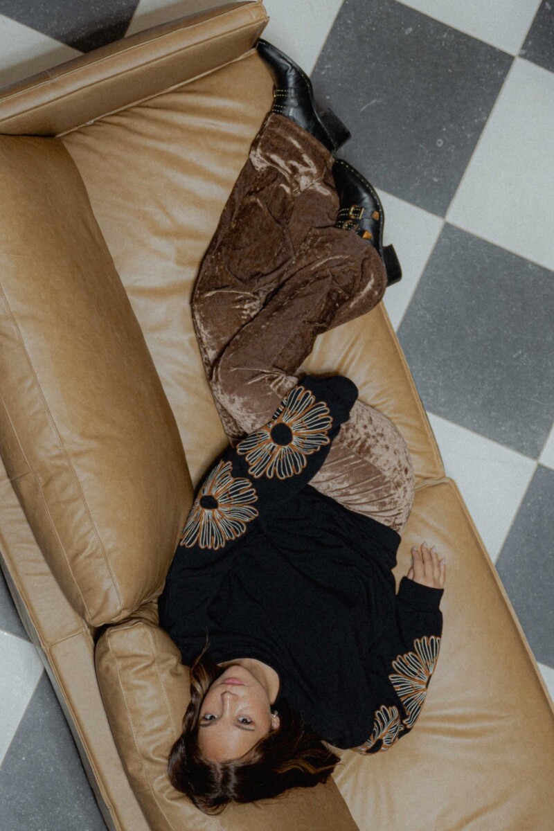 Legging Dalia - Marrón Brillo 