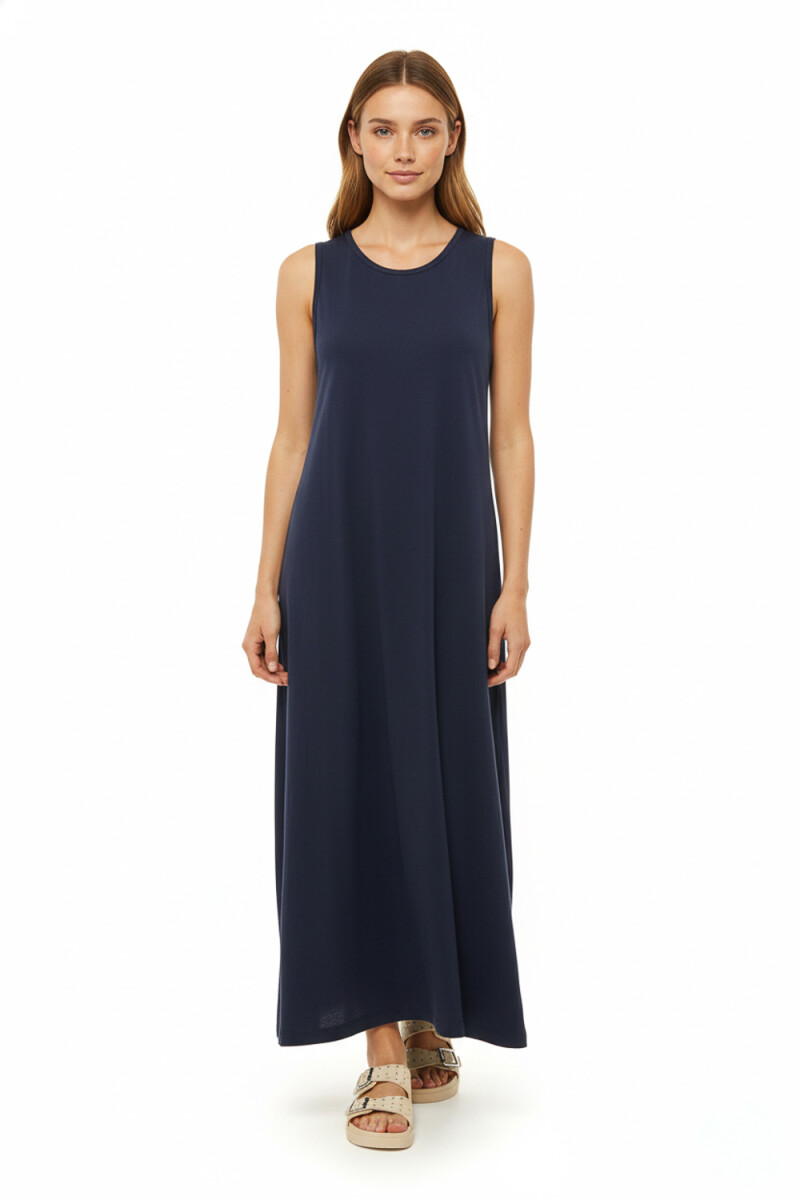 Vestido Barra - Azul Marino 