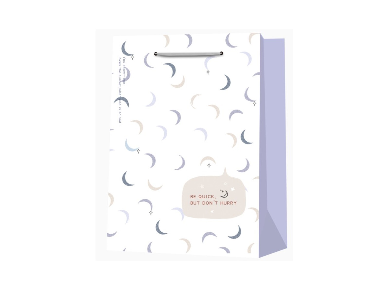BOLSA DE REGALO LUNA CRESCENTE-L 