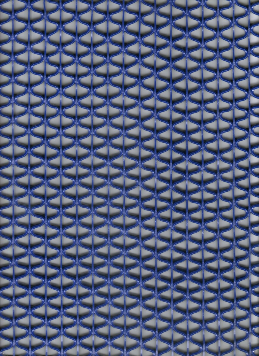 FELPUDO ZZ MAT HEAVY - FELPUDO ZZ MAT PVC HEAVY 7103 BLUE ANCHO 1,20M 