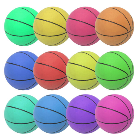 Set Sorpresitas X12 Mini Pelotas Goma Basket Buenas Cot002040