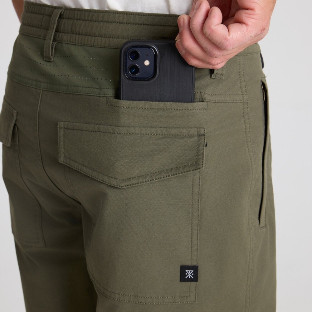 Pantalón Roark Layover Pro Traveler Pant Hombre MILITARY