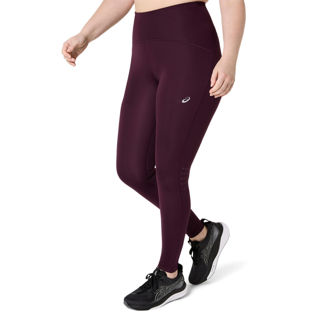 Tights Running Road High Waist Tight Mujer Dark Aubergine