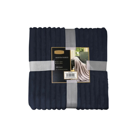 Manta Polar Velvet Fleece Frazada Pana Terciopelo 127x152cm Azul