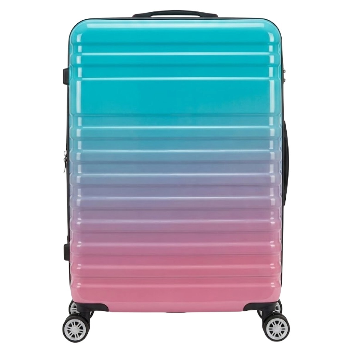 MALETA PLAST TRICOLOR GDE 