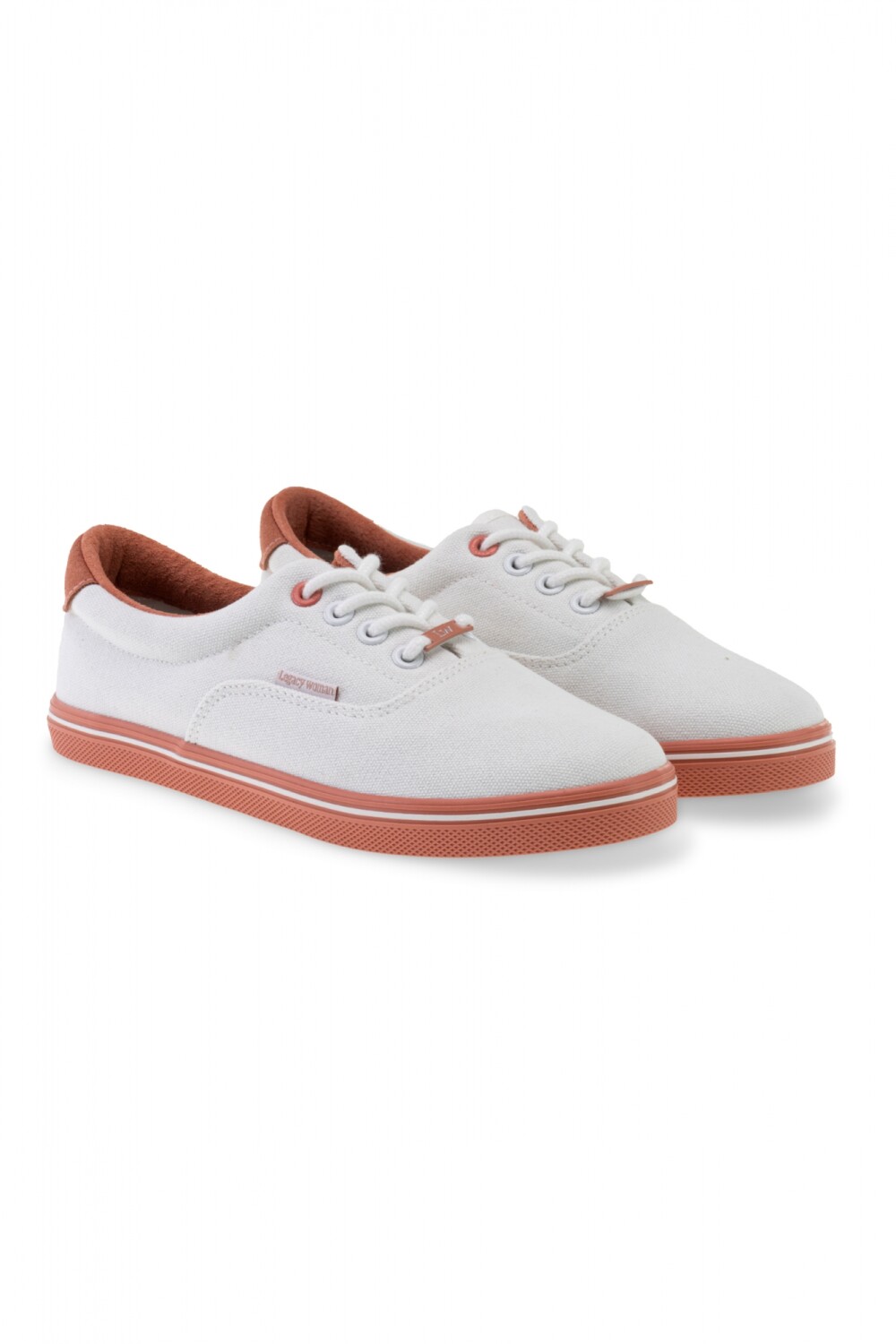 CHAMPION DE TELA CON CORDONES Blanco