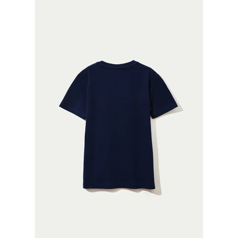 CAMISETA MM MASC AZUL ESCURO