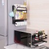 Estante magnético para heladera con porta rollos 1 nivel Estante magnético para heladera con porta rollos 1 nivel