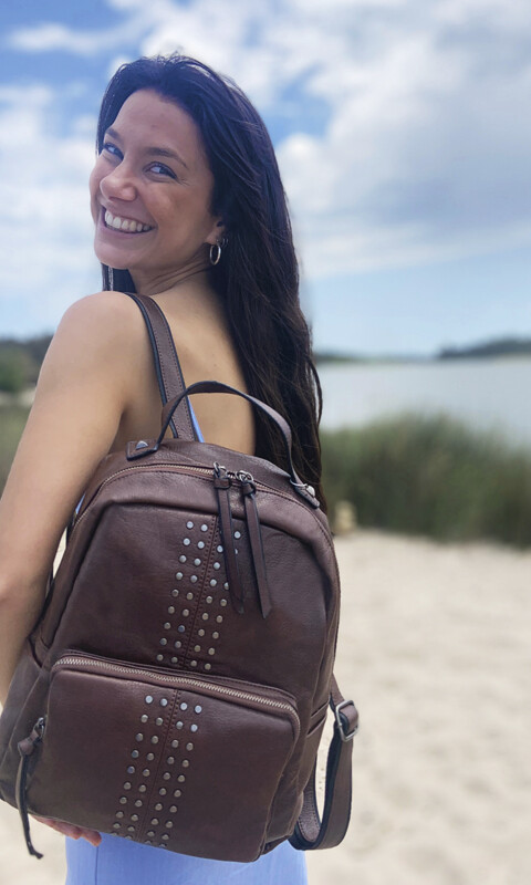 MOCHILA SIRACUSA CAFÉ