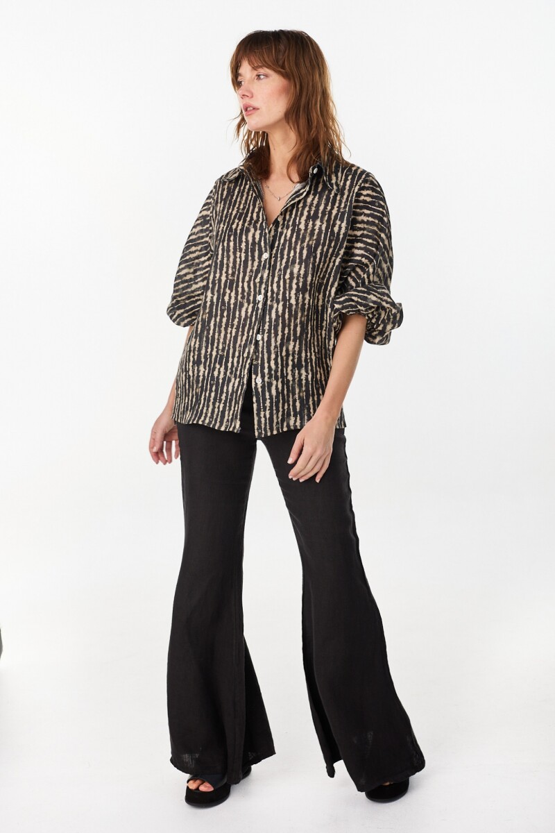 Camisa New Tero  Estampa Negro