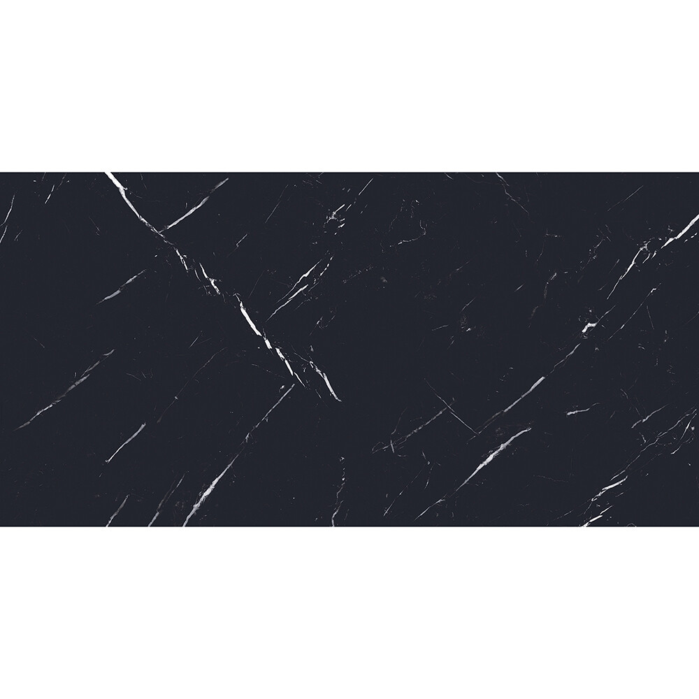 PORCELANATO NERO MARQUINA GRANDE "A" 60X120 CM Porcelanato Nero Marquina Grande "a" 60x120 Cm