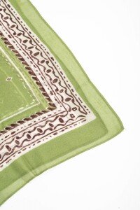 Bandana Print Palmeras Oliva
