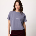 T-SHIRT M/C CIELITO DIXIE Azul Piedra