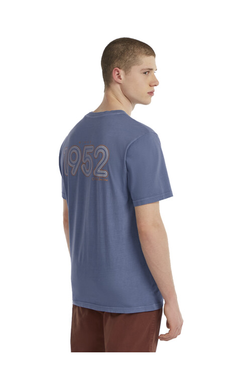Remera O'Neill Retro 1952 Back Mozart Blue