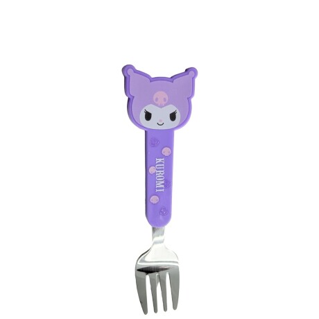 Cubiertos plásticos Kuromi tenedor