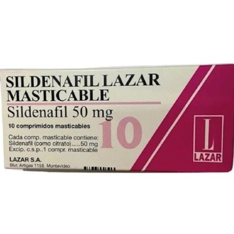 Sildenafil Lazar Masticable Sildenafil Lazar Masticable