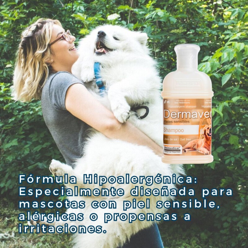 DERMAVEN SHAMPOO CON AVENA LIBRE DE SAL PARA PIELES SENSIBLES DERMAVEN SHAMPOO CON AVENA LIBRE DE SAL PARA PIELES SENSIBLES