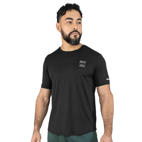 TSHIRT MEN POLY EVERLAST XTREME BL M6 BLACK
