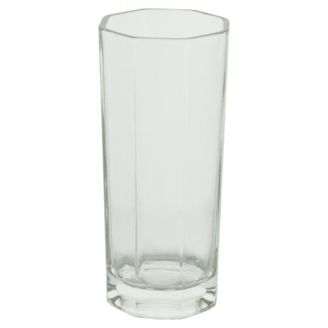 VASO VIDRIO ALTO OCTOGONAL 200ML 13X6.5CM Y1001 VASO VIDRIO ALTO OCTOGONAL 200ML 13X6.5CM Y1001