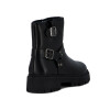 Darkness Bota De Dama Casual Con Tira Y Hebillas Negro