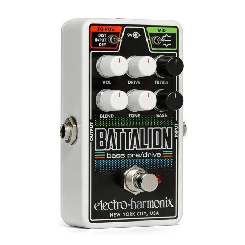 ELECTRO HARMONIX NANO BATTALION BASS PREAMP OVERDRIVE ELECTRO HARMONIX NANO BATTALION BASS PREAMP OVERDRIVE