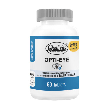 OPTI EYES WITH LUTEIN QUALIVIT X 60 TAB OPTI EYES WITH LUTEIN QUALIVIT X 60 TAB