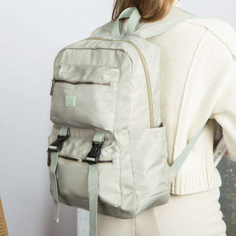 Mochila Nashville Oliva Claro