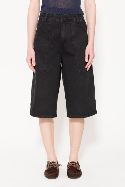 BERMUDA POCKET BLACK Negro