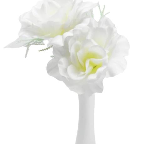 FLORERO CERAMICA BCA FINO BASE LABRADA GAJOS 8X16.5CM 220 Q72 FLORERO CERAMICA BCA FINO BASE LABRADA GAJOS 8X16.5CM 220 Q72