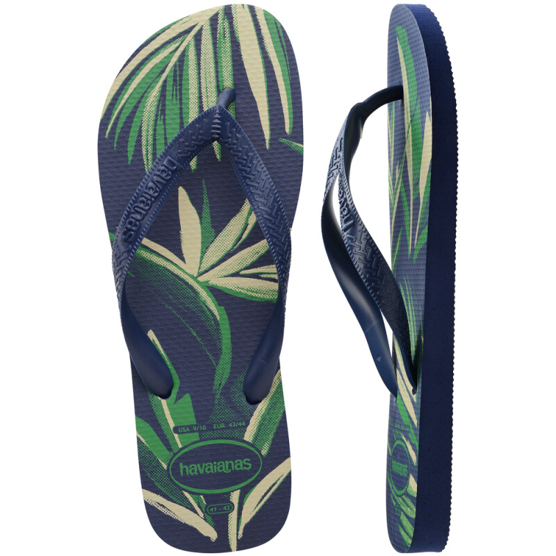 Sandalias Havaianas Aloha Hombre Marino/marino/marino