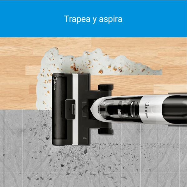 Aspiradora Trapeadora Wet-dry 3 En 1 Midea X6 ASPIRADORA ROBOT MIDEA X6 MUYX68W