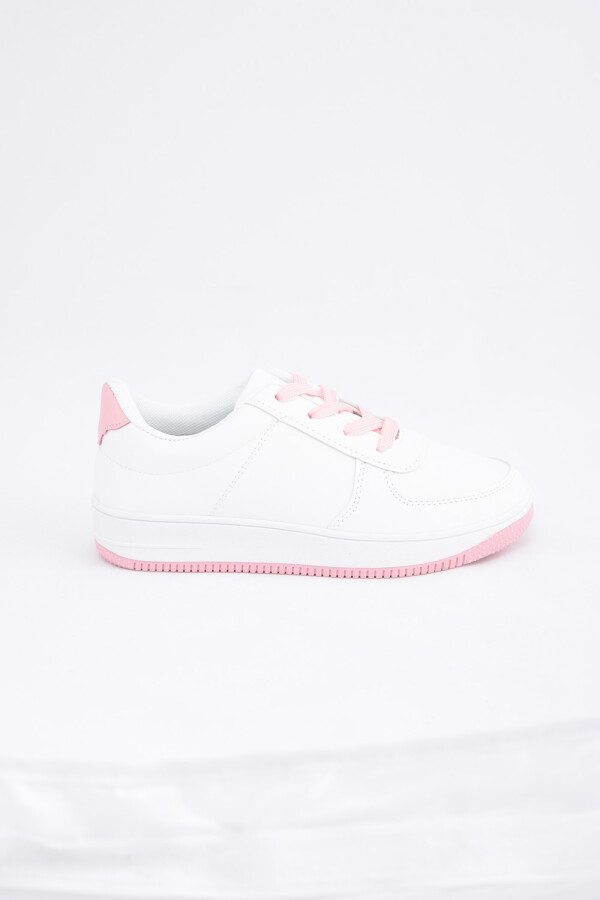 Zapatilla deportiva Blanco Y Rosa