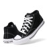 Championes Unisex Converse Star Malden Street HI Negro - Blanco