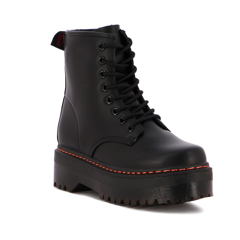 Botas Mujer Darkness Plataforma Negro