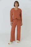 Buzo Aleia Terracota