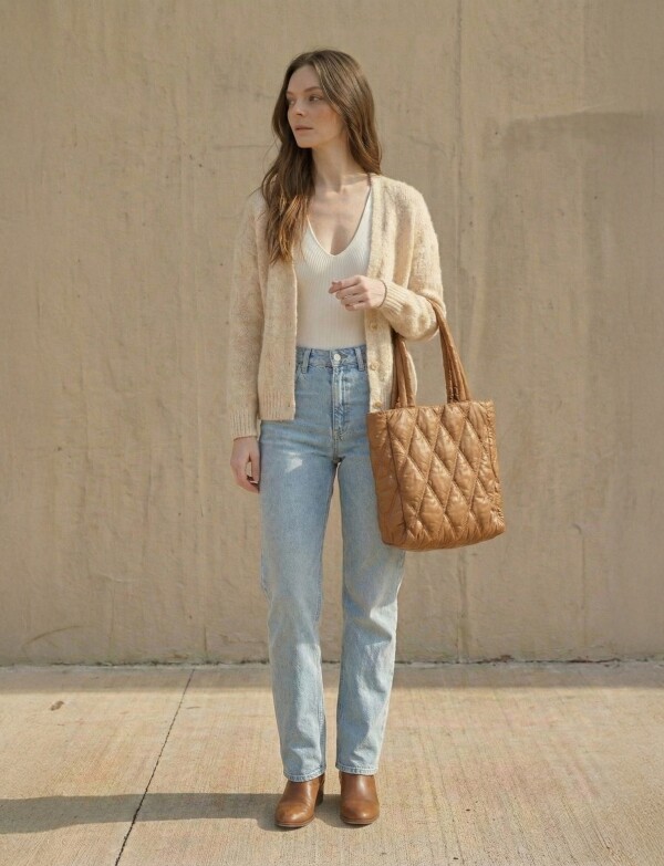 Bolso Capitoneado TERRACOTA