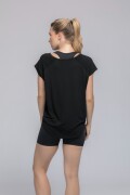 Remera Deportiva Negro