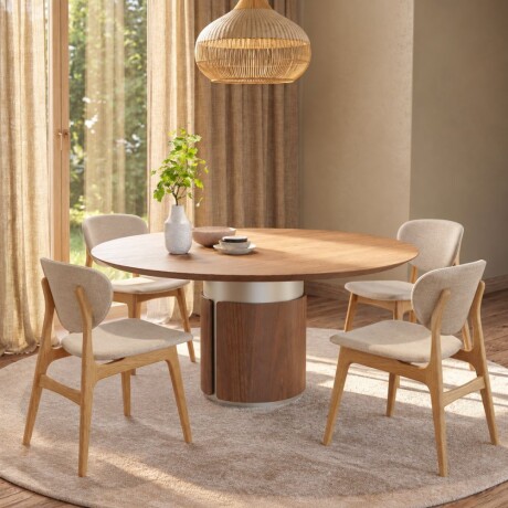 Mesa de comedor redonda Yasmim Mesa de comedor redonda Yasmim