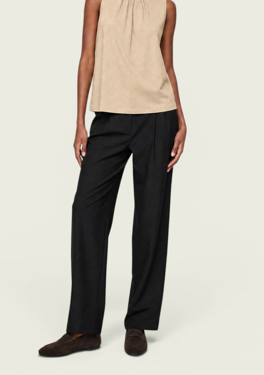 PANTALÓN SASTRERO - NEGRO 